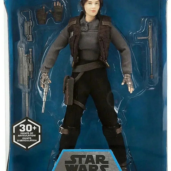 NEW Disney Star Wars Elite Series Sergeant Jyn Erso 10” Collectible Figurine - Picture 1 of 4